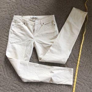 Cream Lauren Conrad Corduroy pant size 6